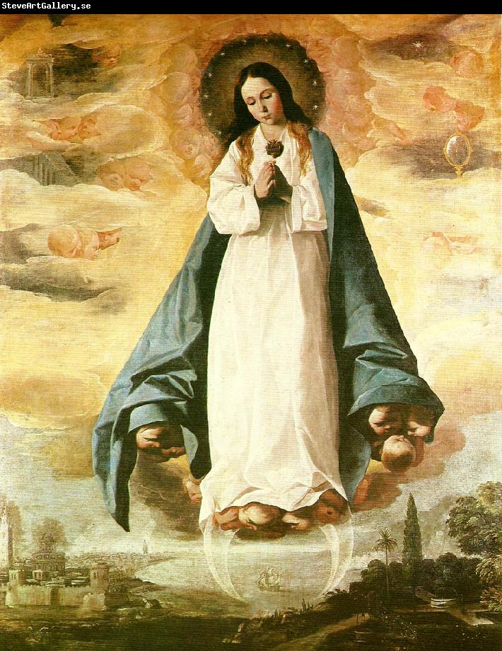 Francisco de Zurbaran immaculate virgin